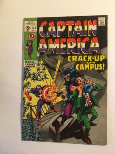 Captain America 120 Fine fn 6.0 Marvel - Picture 1 of 2