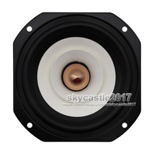 1pcs 4" inch 4 /8 15W HiFi Full Range Audio Speaker Stereo Woofer Loudspeaker