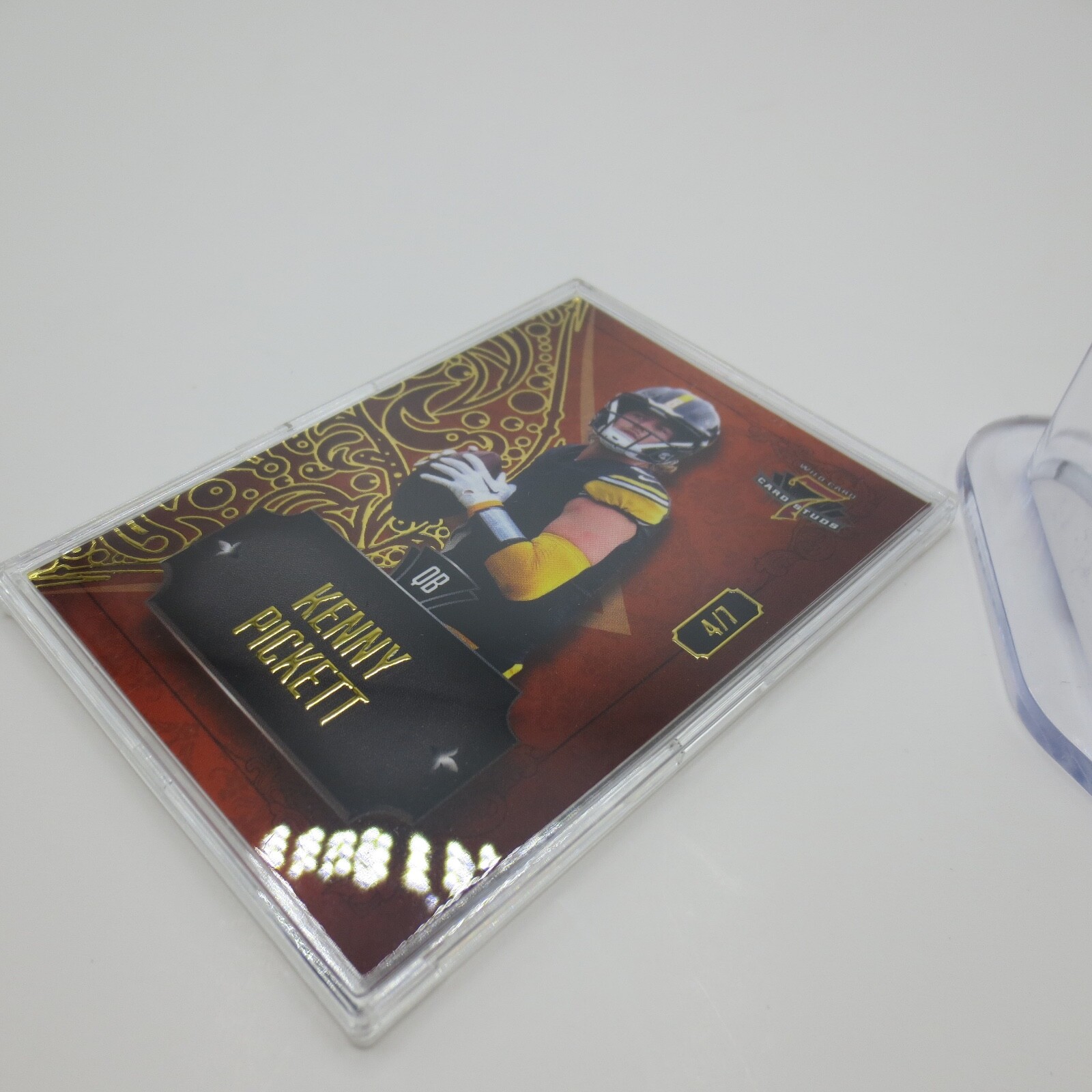 2023 Wild Card 7 Card Studs Promo Kenny Pickett 4/7 SP Steelers