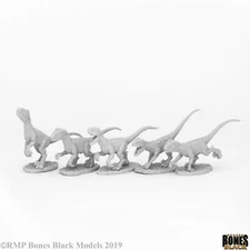 RAPTOR HUNTING PACK Reaper Miniatures Bones Black REM44081 D&D