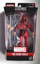 Marvel Legends RED HAND NINJA action figure   Stilt Man BAF