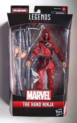 Marvel Legends RED HAND NINJA action figure! (Stilt Man BAF!)