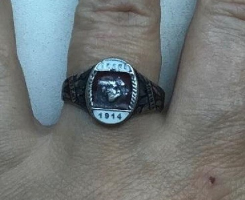 German Austro Hungarian 1914 WWI Ring in Silver