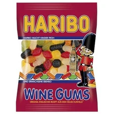 10 Bags HARIBO " Wine Gums " Weingummi NEW from Germany Free Shipping!
