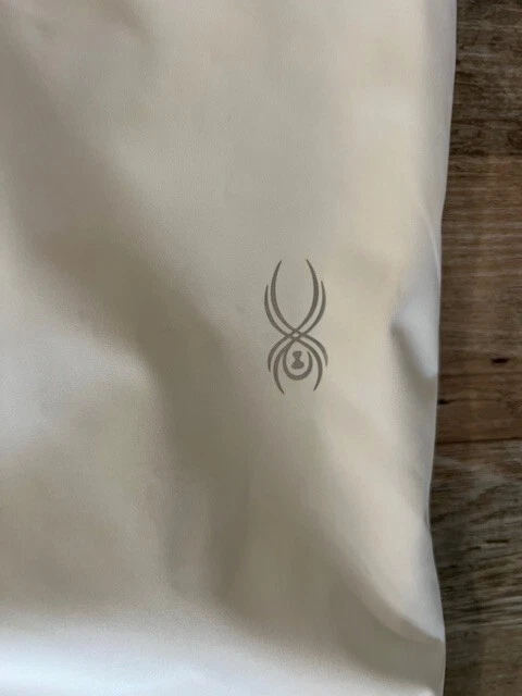 Pantalones de esquí Spyder blancos para mujer talla 2 aislados Foto 2 de 4