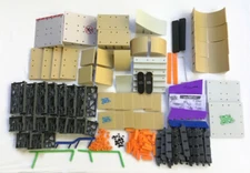 Tech Deck Building Pieces Lot Skateboard Skate Park Half Pipe Stairs Ramps Rails