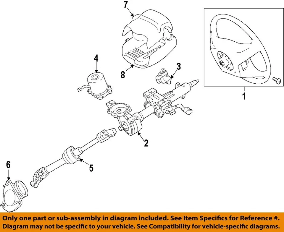 Bomba de dirección asistida usada se adapta a: Toyota Camry 2014 eléctrico VIN D híbrido de quinto dígito Foto 3 de 4