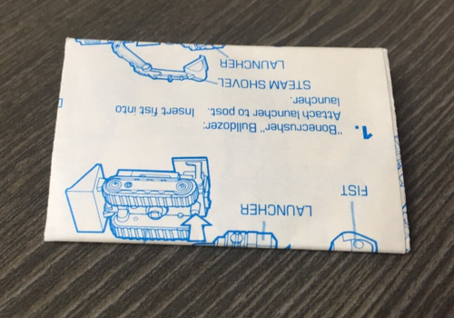 1984 DEVASTATOR Transformers G1 Instruction Manual Booklet Hasbro - Picture 4 of 4