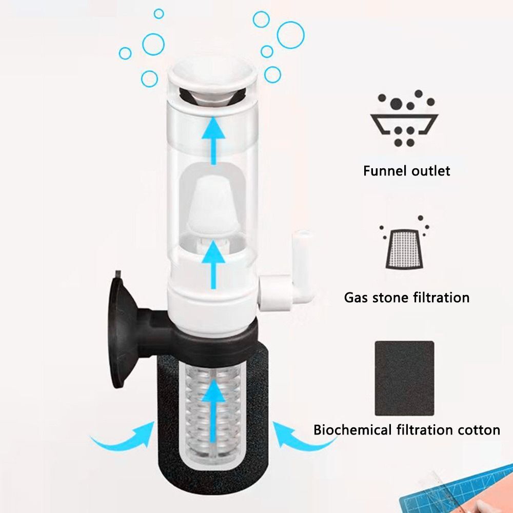 Aquarium Small Ultraquiet Multi Layer Filter Media Filter Fish Tank