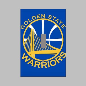 golden state warriors light switch cover