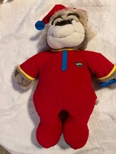 1997 Bedtime Bubba Tyco Funny Talking Bear Plush Lights And Sound Tested Works