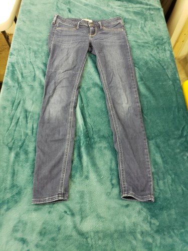 Hollister Womens Straight Leg Blue 
