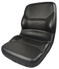Walker Mower Seat Zero Turn High Back Black AGCO Cub Cadet