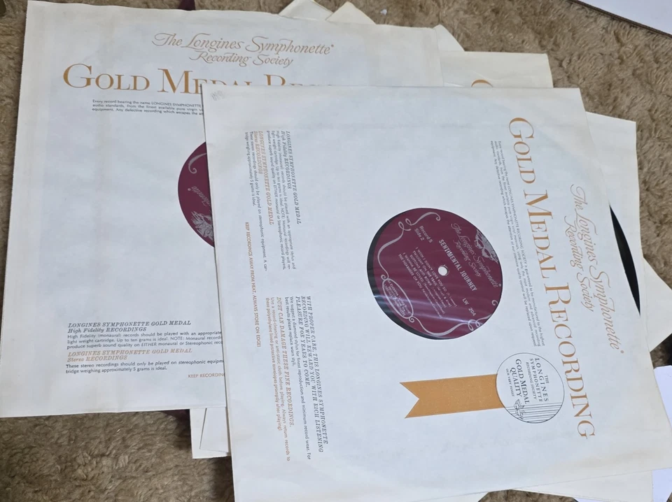 1263 Sentimental Journey Longines Symphonette Society; 7 LP Boxed Set; NM - Image 4 of 4