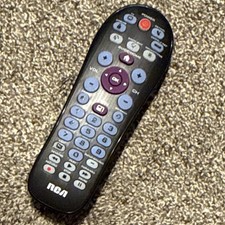 RCA Platinum Pro Universal Remote Control, Model RCR414BHE, 4-Device Compatible