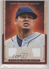 2015 Diamond Kings Studio Portraits Materials Silver 51/99 Felix Hernandez s3g