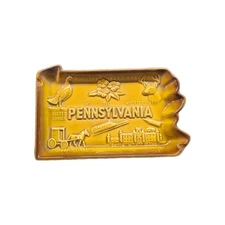 Vintage PA Pennsylvania Ceramic Dish Ash Tray Dutch Wonderland, Dutch Country 