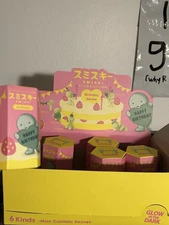 Smiski Birthday Series 1 Blind Box Anime Figure Glow in the Dark Model Doll