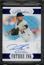 2023 Panini Flawless Future Ink Daniel Espino /15 #FI-DE