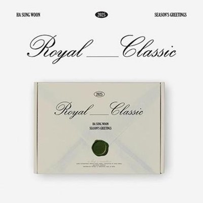 Ha Sung Woon 2025 Season's Greetings Royal Classic Calendar Book Set K-Pop