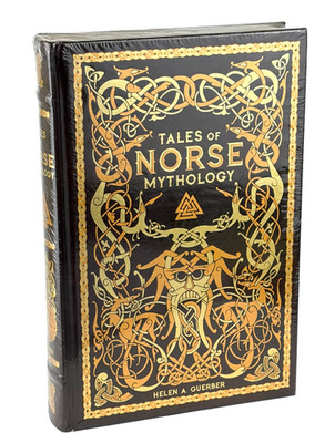 TALES OF NORSE MYTHOLOGY by Helen Guerber Brand New Sealed Leather Bound Gift