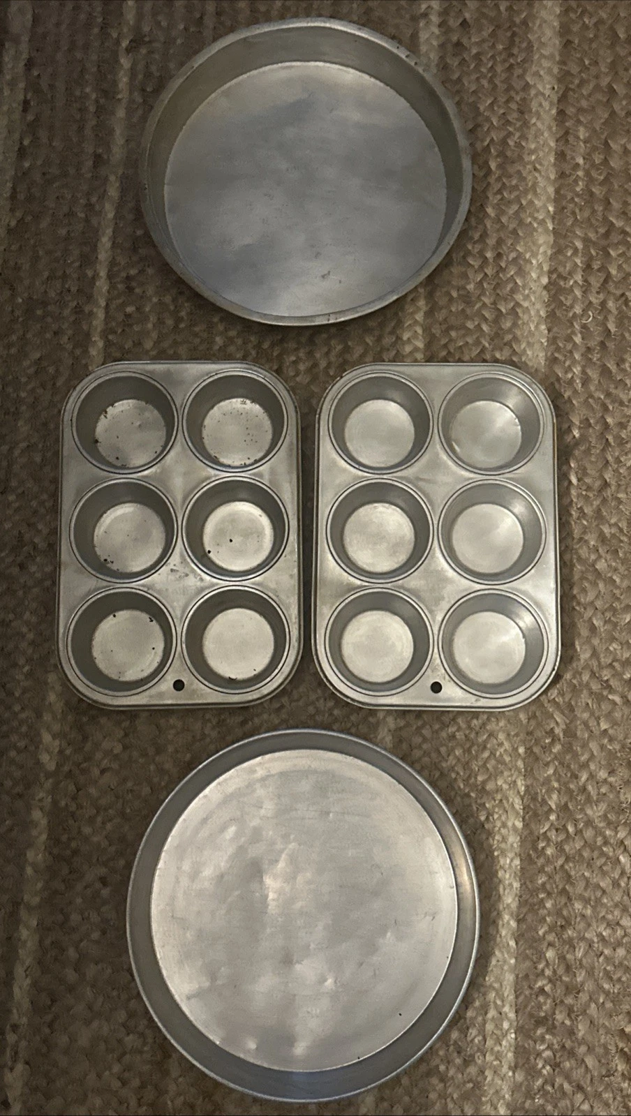 Vintage COMET Cake Pans Corn Dessert Muffin Tins Lot of 4 SET BID 4 CHARITY ❤️