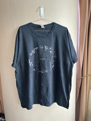 2020 HUM Inlet Album Shirt Space Rock Post Hardcore Vintage Band Tee