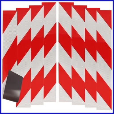 Container Warnmarkierung Set 705x141mm 8 Streifen Magnetisch Reflektorfolie