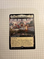 Eiganjo, Seat of the Empire Extended Art Kamigawa Magic The Gathering MTG