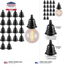 18Pcs E27 E26 Light Socket Lamp Holder Light Socket Replacement Lamp Socket ...