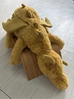 Jellycat HUGE authentic Golden dragon 19 x 66 cm 7" x 26" Brand New