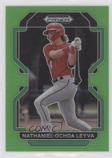 2022 Panini Prizm Draft Picks Lime Green 56/75 Nathaniel Ochoa Leyva 0eq8