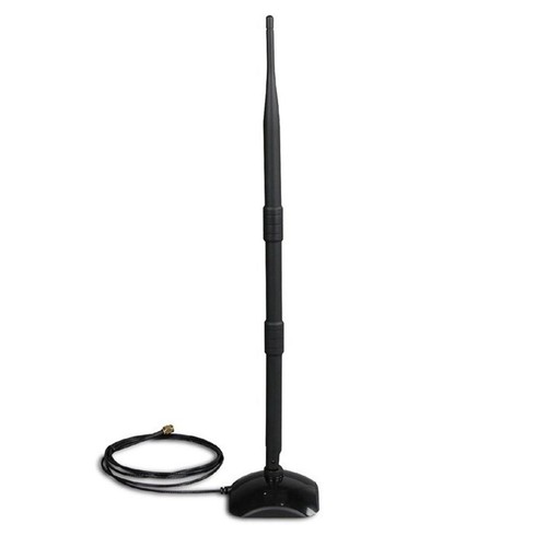 Micro Antenna Da Interno SLx Per HDTV E FM, Nera, Dimensioni 10.5x0.6x8.1 Cm