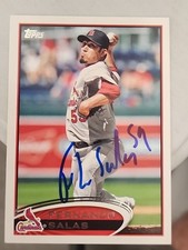 Fernando Salas Signed 2012 Topps - #363 