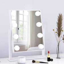 Lighted Makeup Mirror Hollywood Mirror Vanity Mirror with Lights, Touch Control
