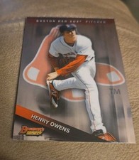 Henry Owens 2015 Bowman's Best Top Prospects Refractors #TP-6  Baseball Card