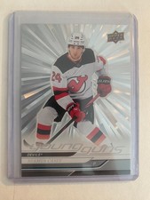 2024-25 UD series 2 Young Guns Silver Outburst Seamus Casey New Jersey #489