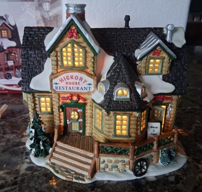 LEMAX Christmas Village Hickory House Restaurant 2003 Enchanted Forest  RARE