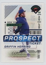 2024 Panini Prospect Edition Blue 189/199 Griffin Herring #115 8d2