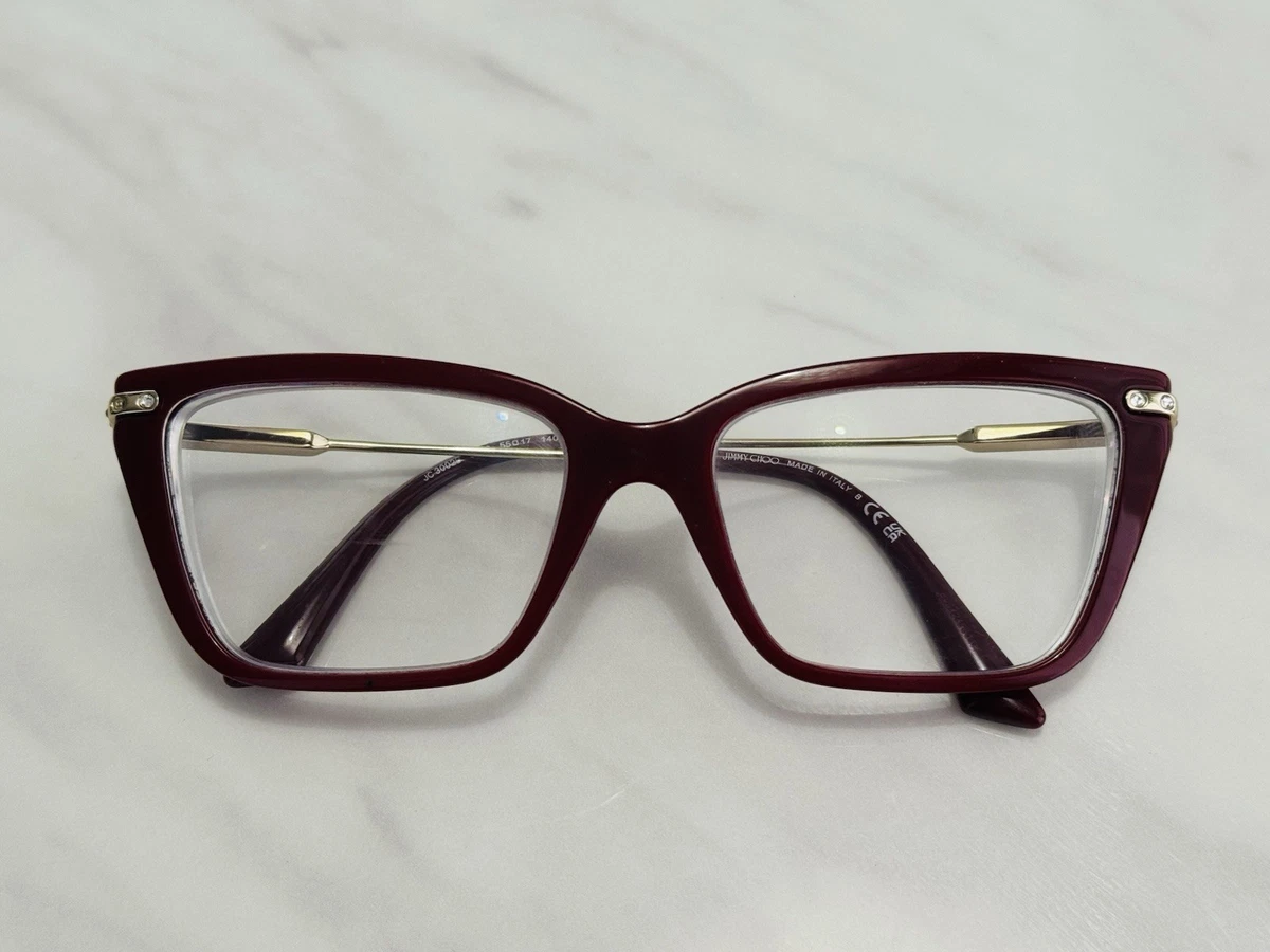 Jimmy Choo Red Eyeglass Frames for sale | eBay display picture 3
