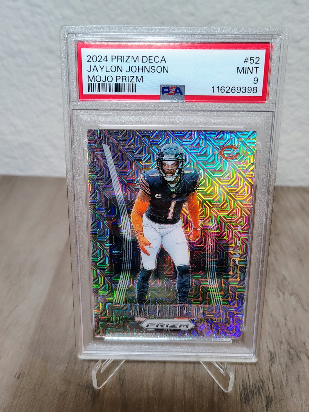 2024 Panini Prizm Deca - Jaylon Johnson #52 Mojo Prizm /30