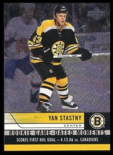 Yan Stastny 2006-07 Upper Deck Rookie Game Dated Moments Card!!. rookie card picture