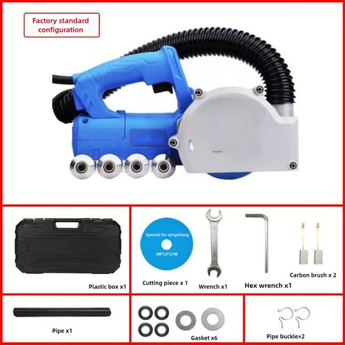 780W Electric Tile Gap Crevice Cleaning Machine Floor Tile Gap Slotting Tool - Picture 8 of 8