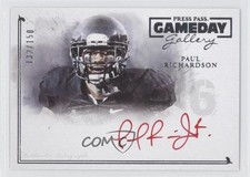 2014 Press Pass Gameday Gallery Silver Red Ink 132/150 Paul Richardson Auto 0b0