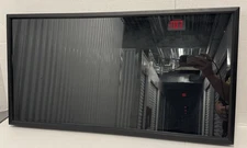 BLACK SHADOW BOX 31.5" X 16.5” X 2.5" FRAME GREAT FOR METAL AWARDS - USED