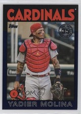 2021 Topps 1986 Topps Baseball 35th Anniversary Blue Yadier Molina #86B-19 04br