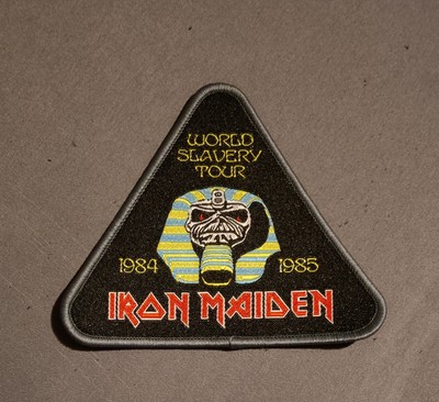 Patch Tessuto Iron Maiden Live After Death - Woven Patch Ufficiale, Nuovo UK