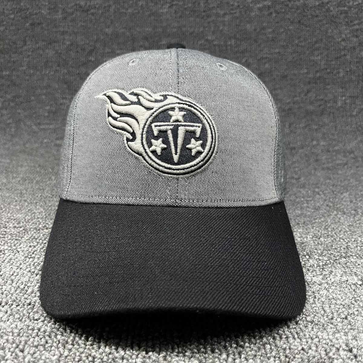 Tennessee Titans '47 MVP Hat Gray Black Adjustable NFL Strapback Cap OSFA New