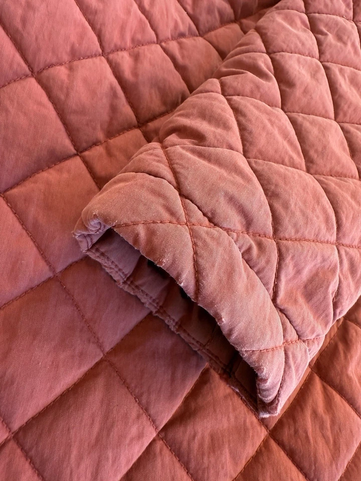 Abrigo de Granero Acolchado LL BEAN Para Mujer S Pana Cuello Chaqueta Termore De Colección Foto 4 de 4