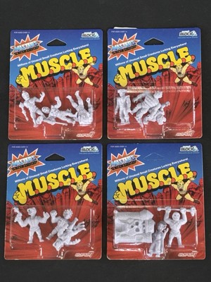 MASTERS of the UNIVERSE M.U.S.C.L.E. *NERD BLOCK EXCLUSIVE COLOR VILLAIN LOT NEW